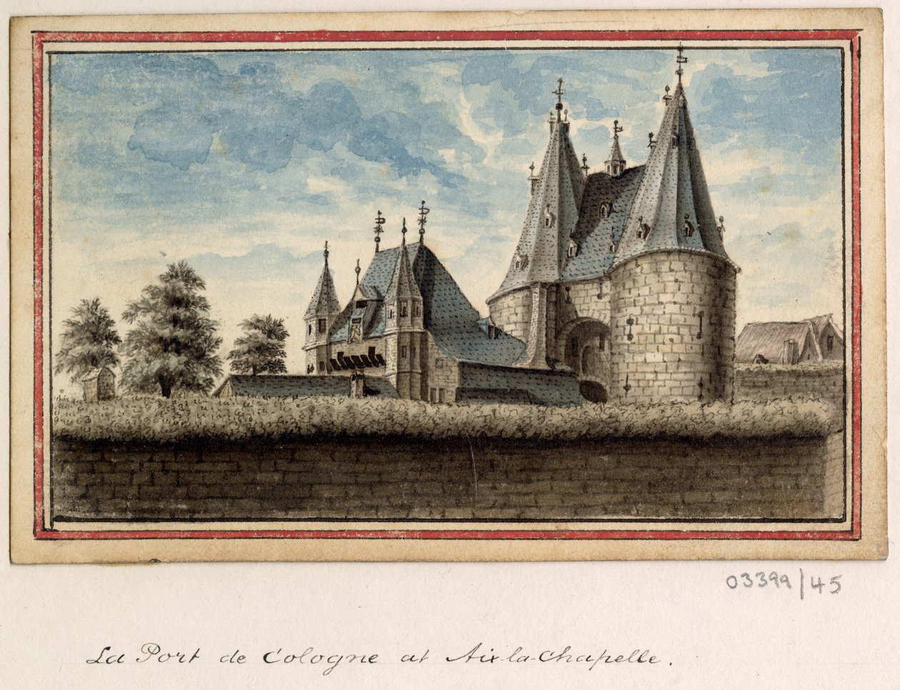 Een reeks schetsen, uitzichten in Groot-Brittannië, het Continent en Amerika 1772-1778 door British School