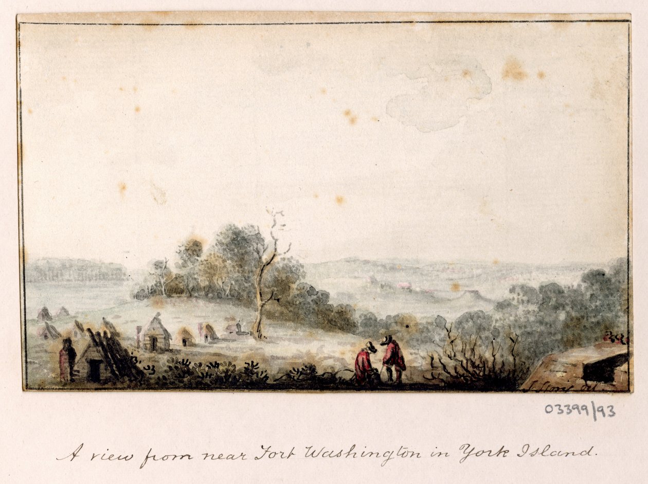 Een reeks schetsen, uitzichten in Groot-Brittannië, het Continent en Amerika 1772-1778 door British School