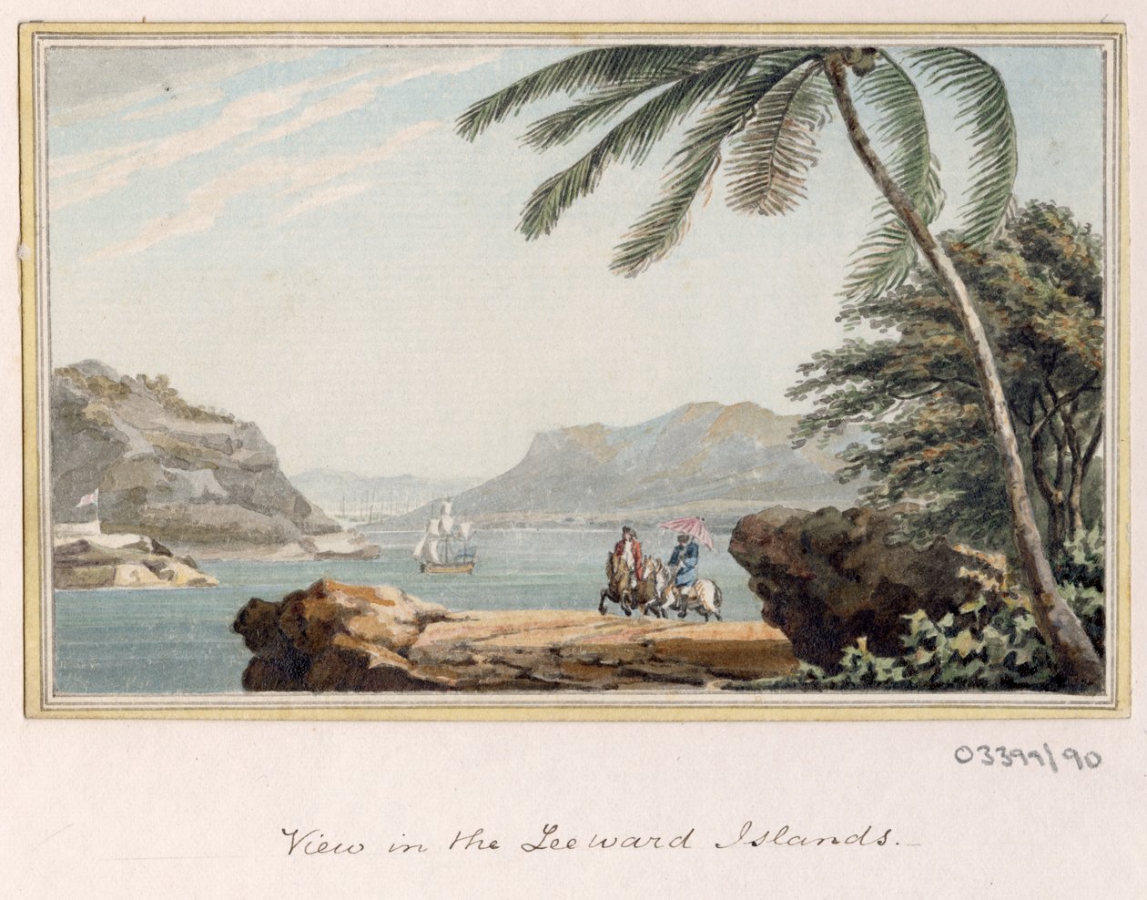 Een reeks schetsen, uitzichten in Groot-Brittannië, het Continent en Amerika 1772-1778 door British School