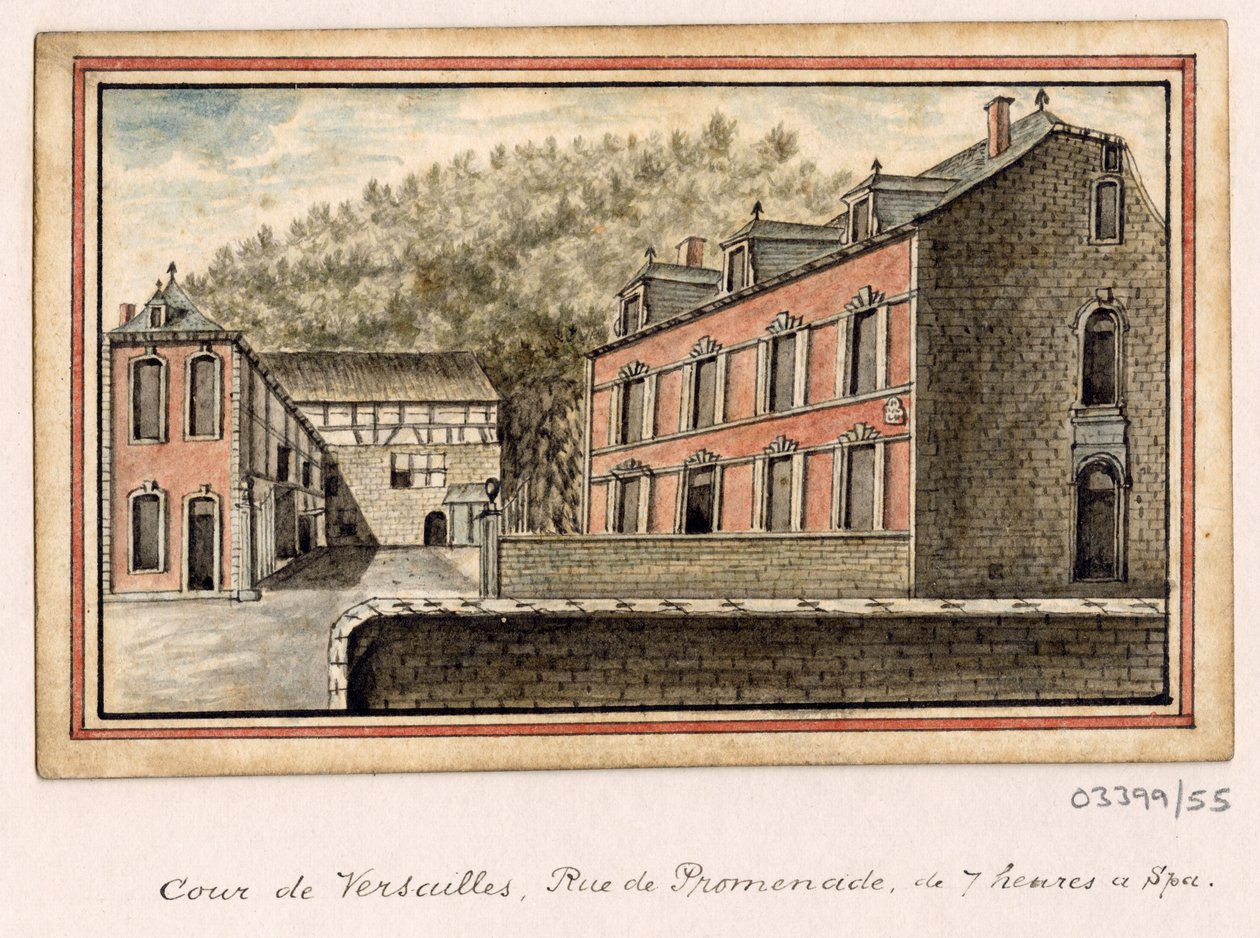 Een reeks schetsen, uitzichten in Groot-Brittannië, het Continent en Amerika 1772-1778 door British School