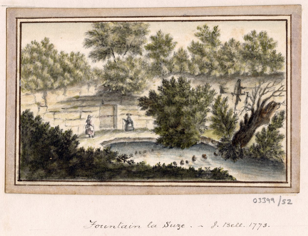 Een reeks schetsen, uitzichten in Groot-Brittannië, het Continent en Amerika 1772-1778 door British School