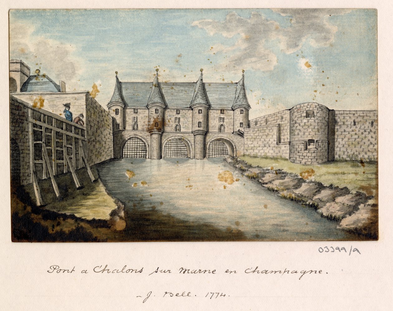 Een reeks schetsen, uitzichten in Groot-Brittannië, het Continent en Amerika 1772-1778 door British School