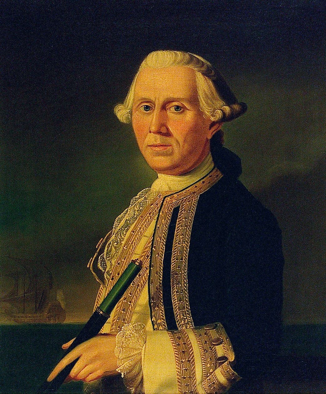 Kapitein James Ferguson (1723-1793) door British School