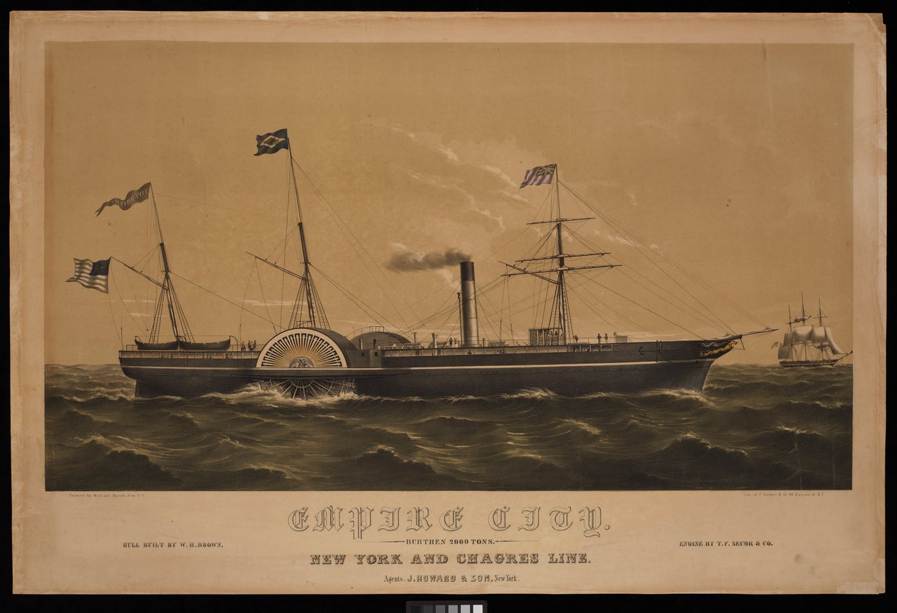 Empire City... New York en Chagres Line door British School