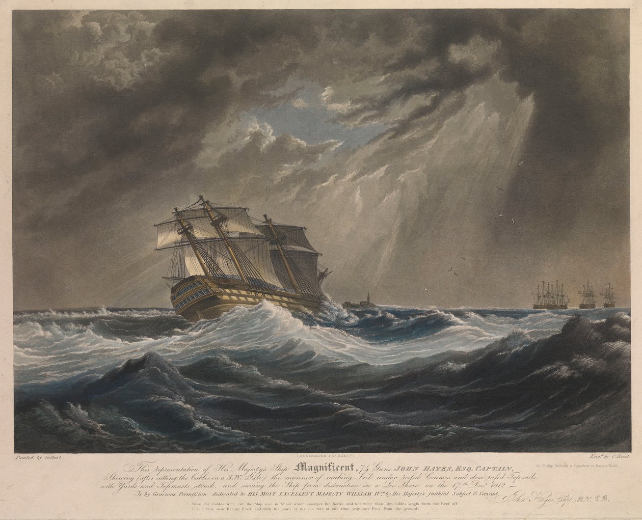 Deze voorstelling van Zijne Majesteits Schip 