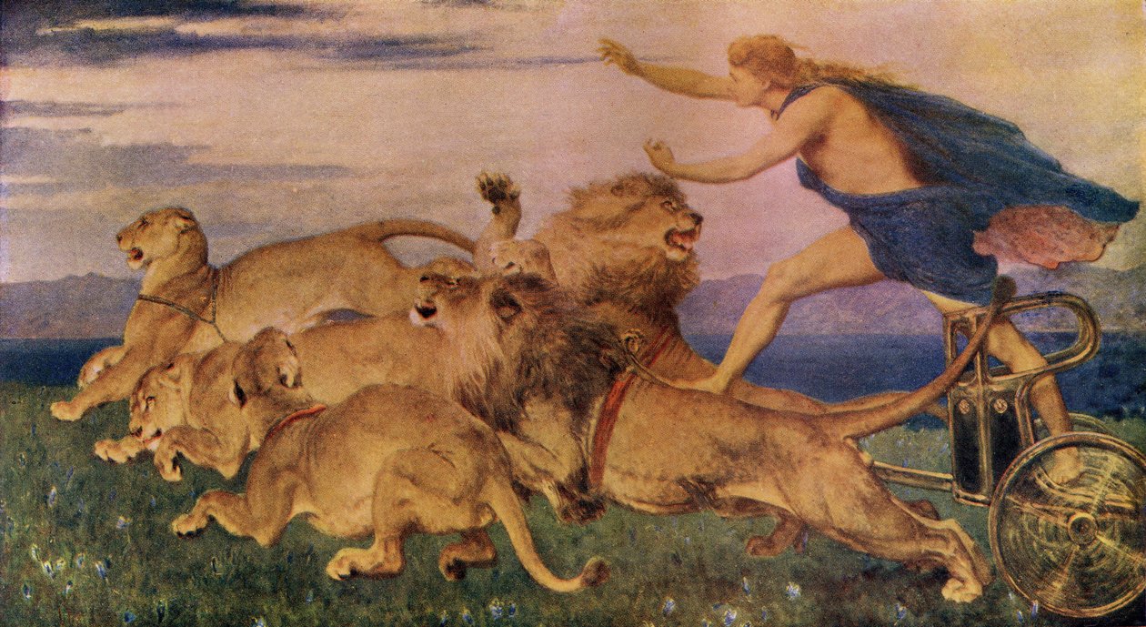Phoebus Apollo, illustratie uit 