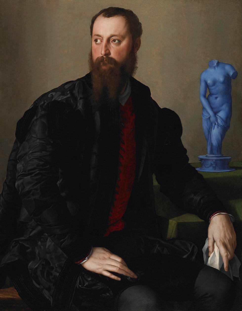 Bronzino - Pierantonio Bandini - ca. 1550-55 door Bronzino