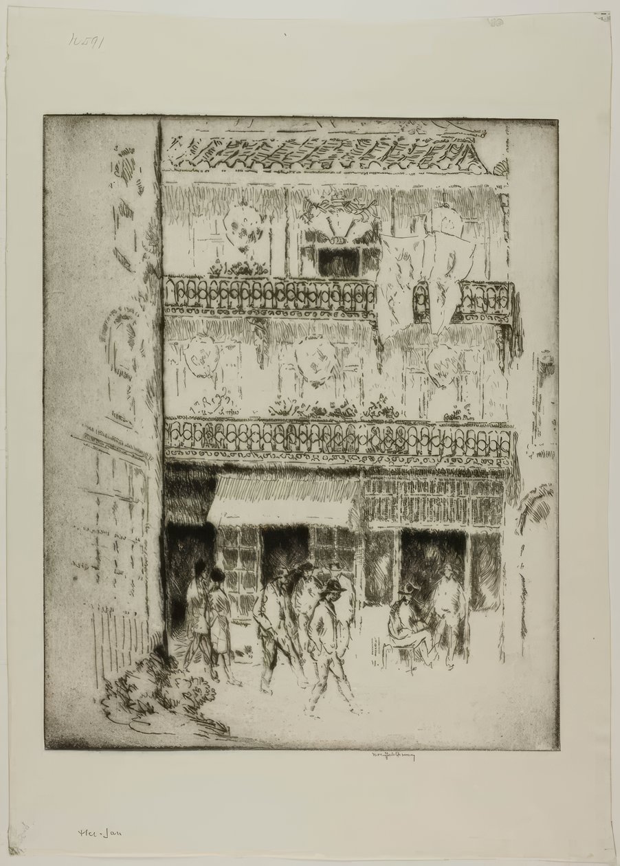 Hé, Jan door Bror Julius Olsson Nordfeldt