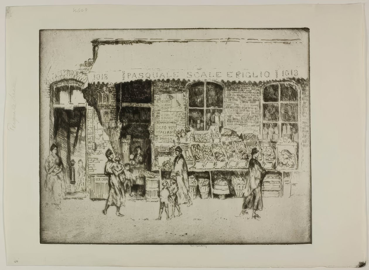 Pasquale Scale door Bror Julius Olsson Nordfeldt