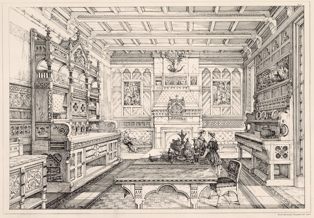 Eetkamer, uit 