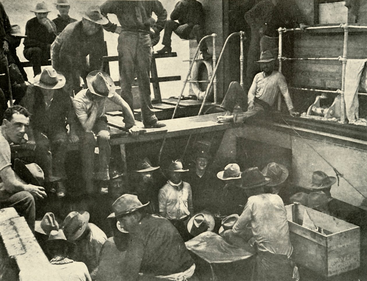 Kom Vijf! Kom Zeven!, Spaans-Amerikaanse Oorlog, 18 juni 1898 door Burr McIntosh