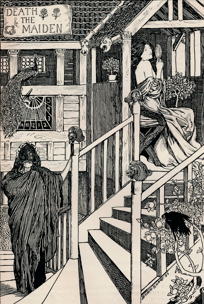 Dood en het Meisje door Byam Shaw