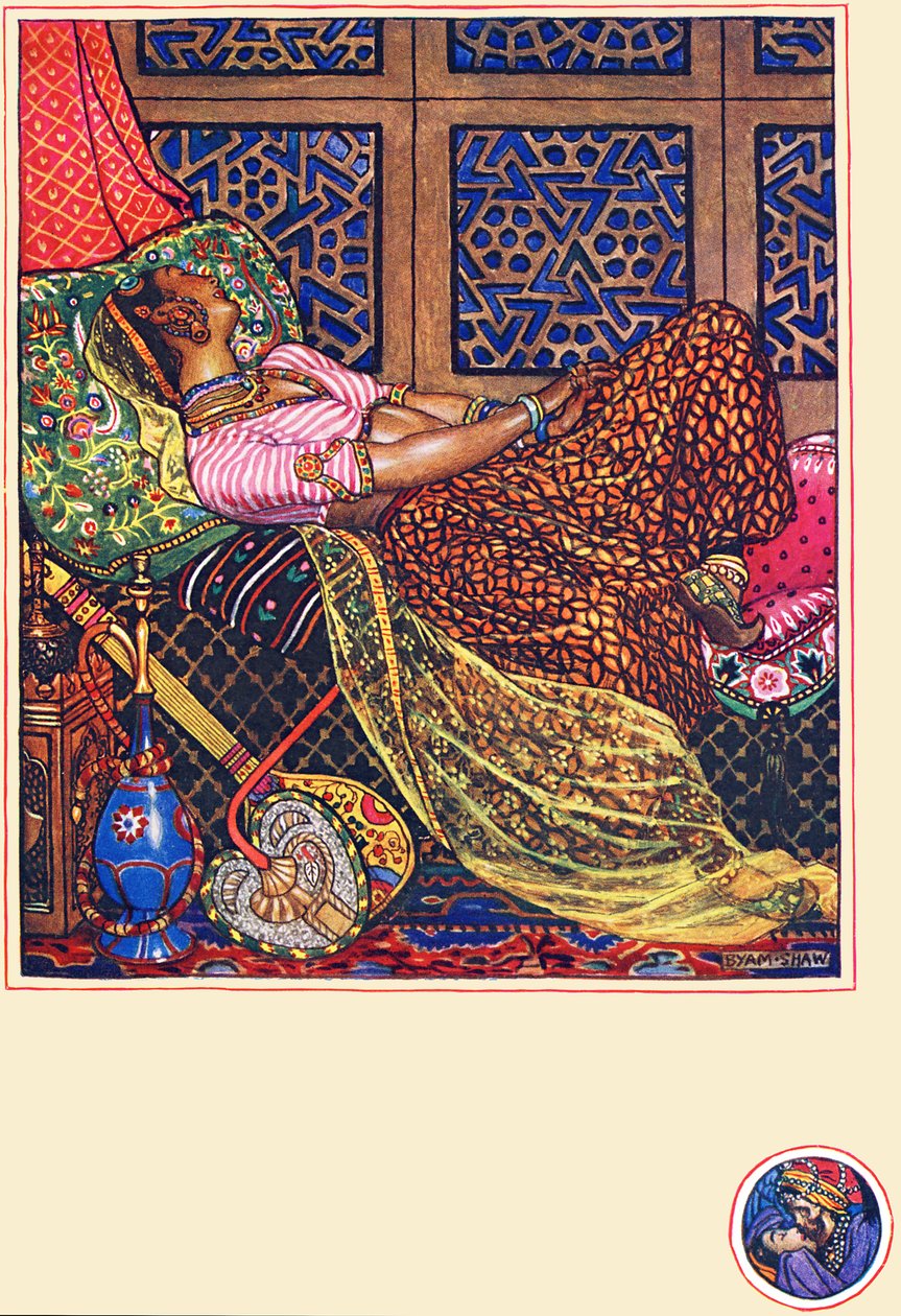 Zira: in Gevangenschap, gedicht uit De Tuin van Kama door Byam Shaw