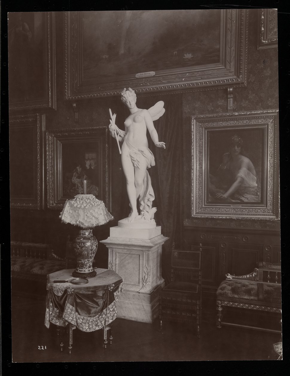 De residentie van mevrouw William Astor, 5th Avenue en 34th Street, New York, 1894 door Byron Company