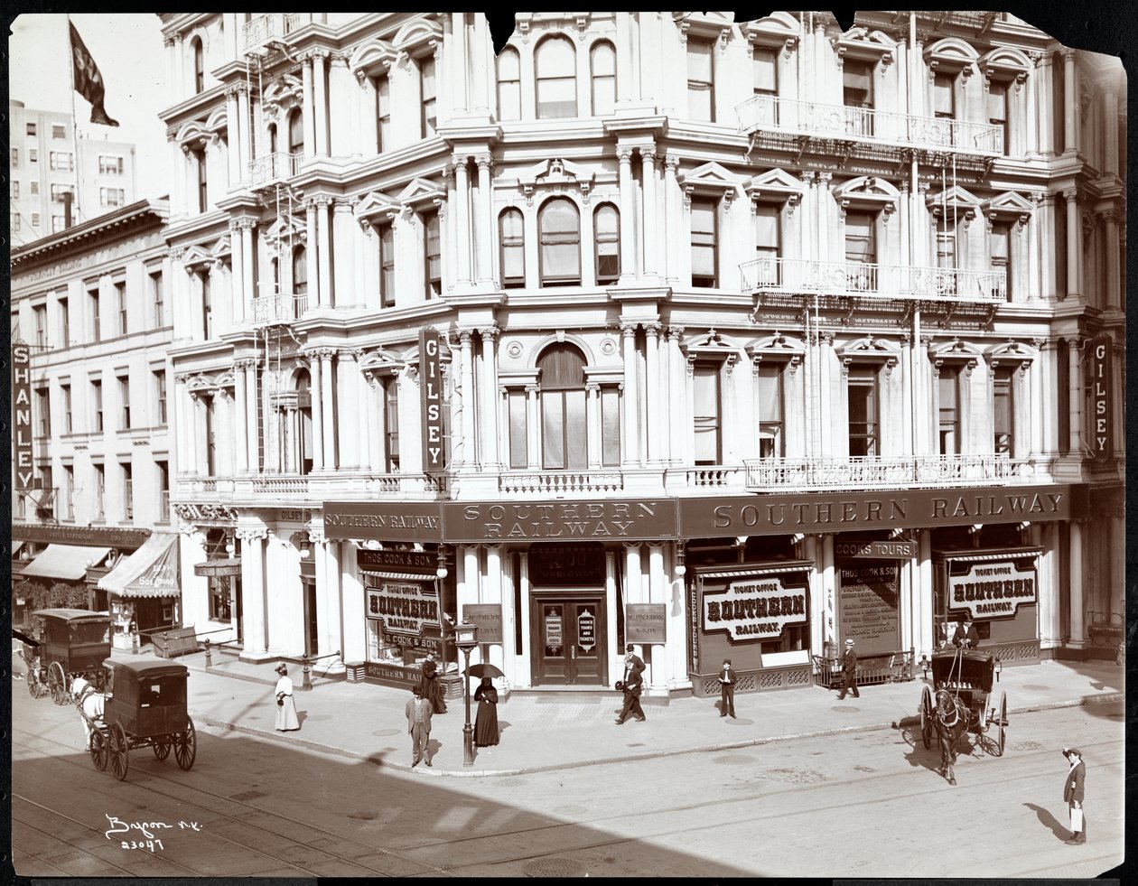Gilsey House, Broadway en 29th Street, New York, 1906 door Byron Company