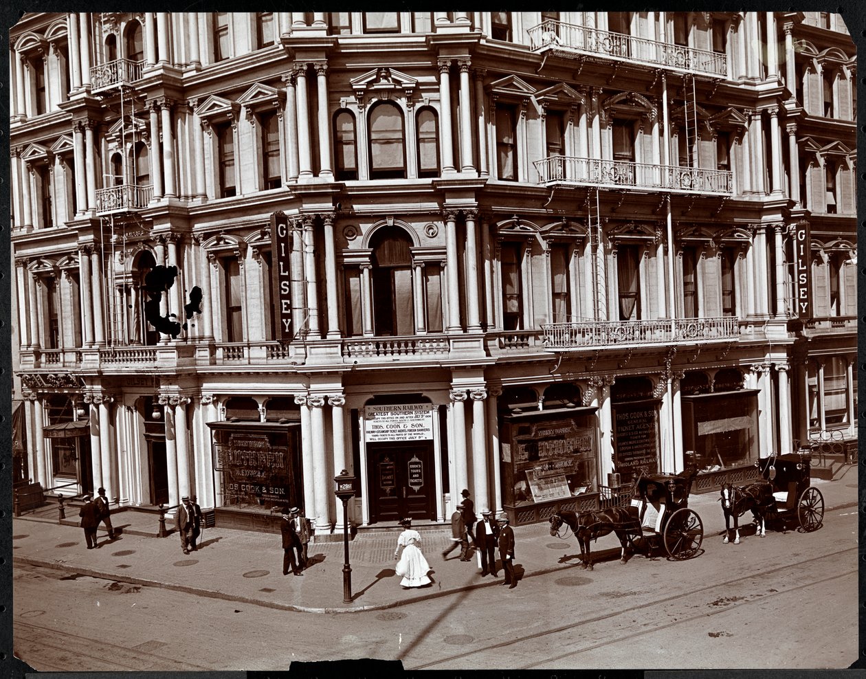 Gilsey House, Broadway en 29th Street, New York, ca.1905 door Byron Company