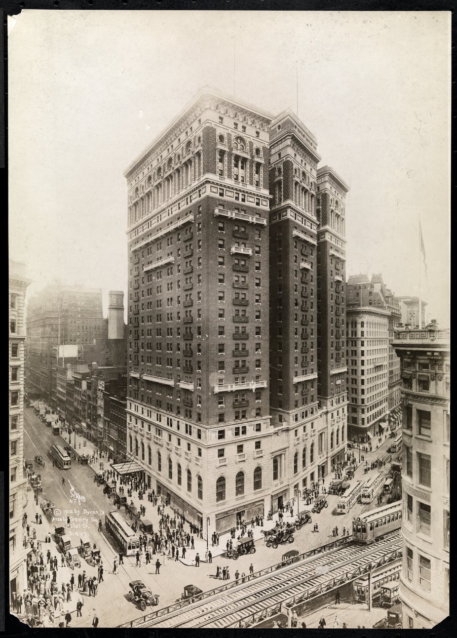 Hotel McAlpin, 34th Street en Broadway, New York, 1912 door Byron Company