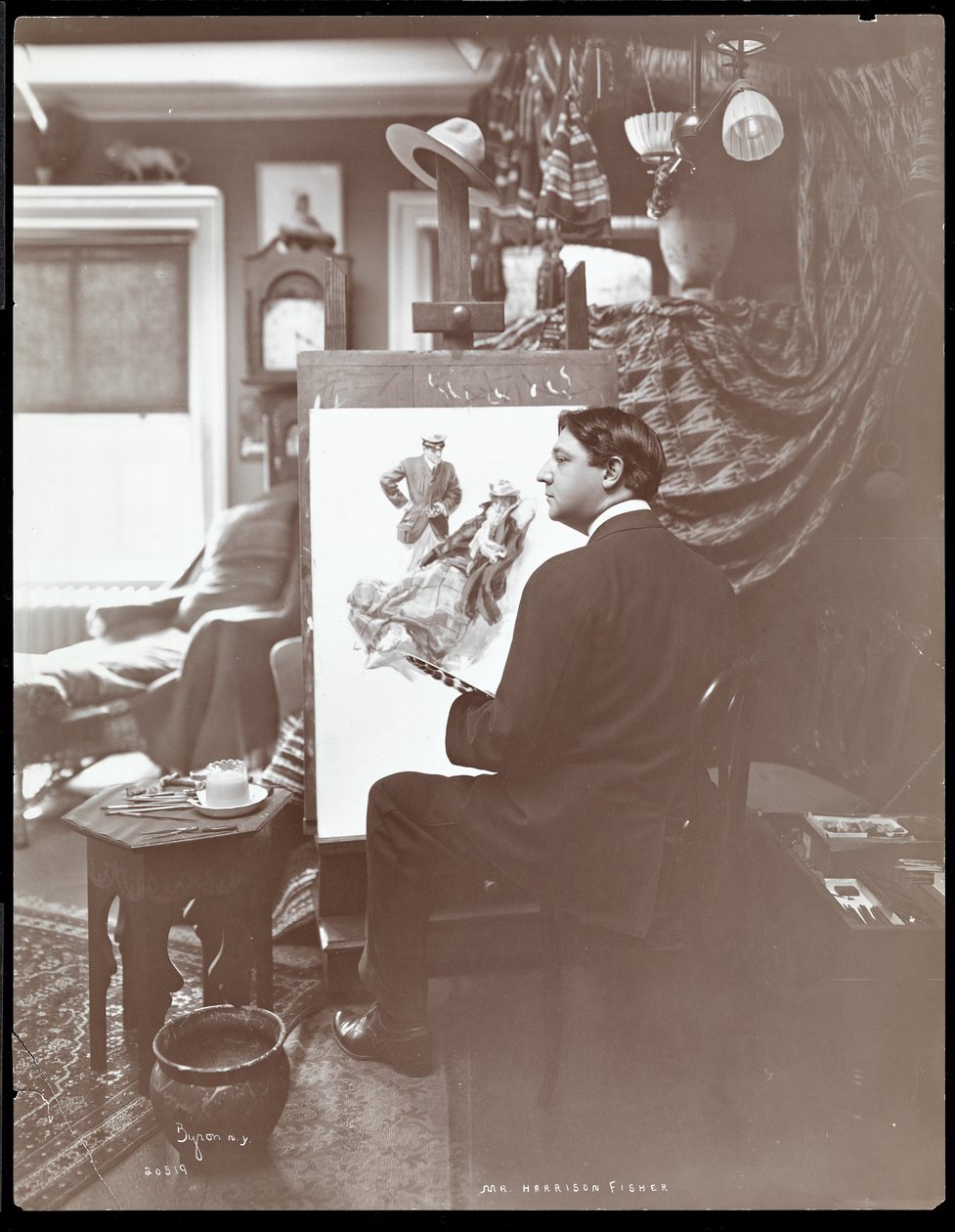 Mr. Harrison Fisher, 1905 door Byron Company