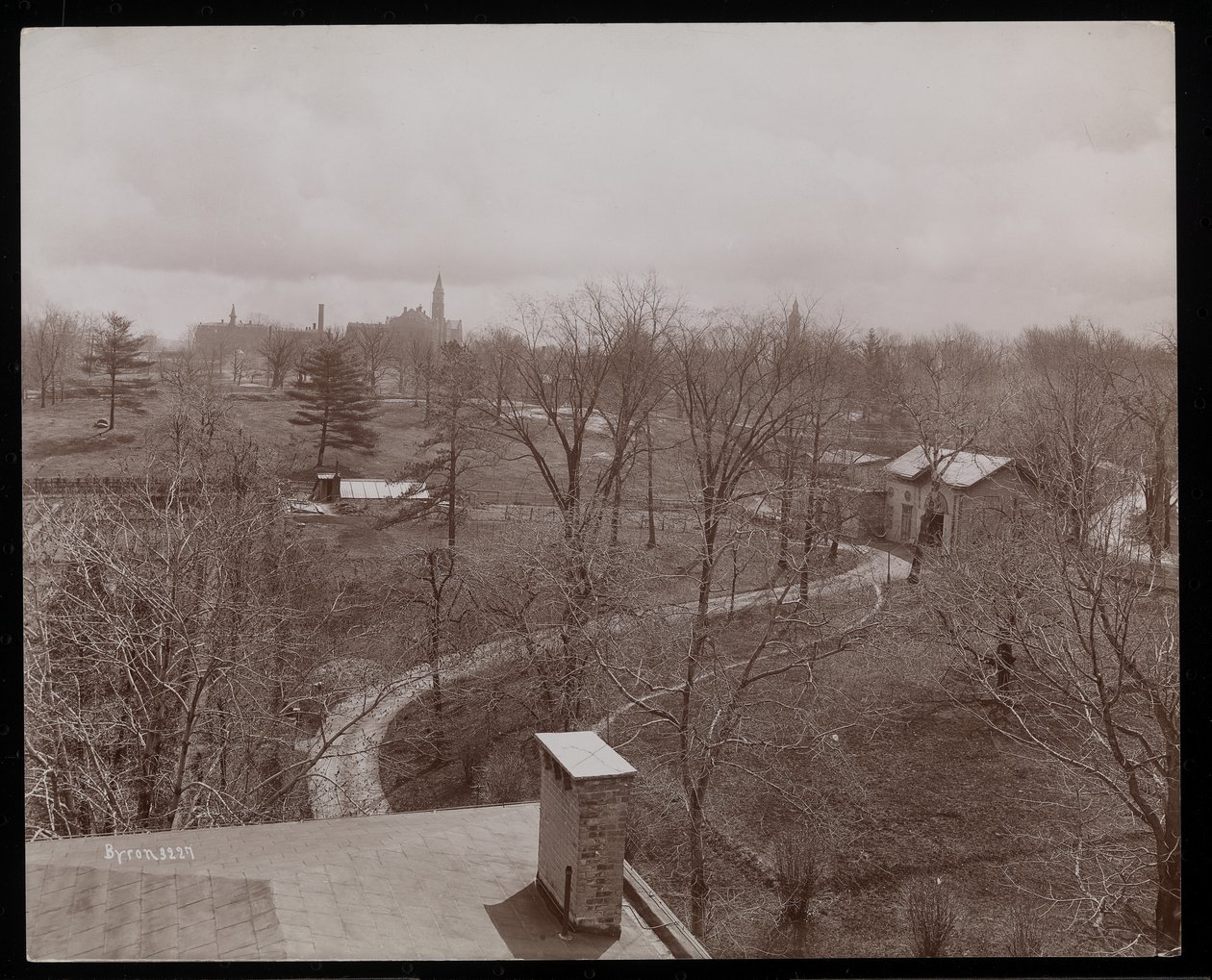 Deel van het Erlich-landgoed aan de Hudson, New York, 1896-98 door Byron Company