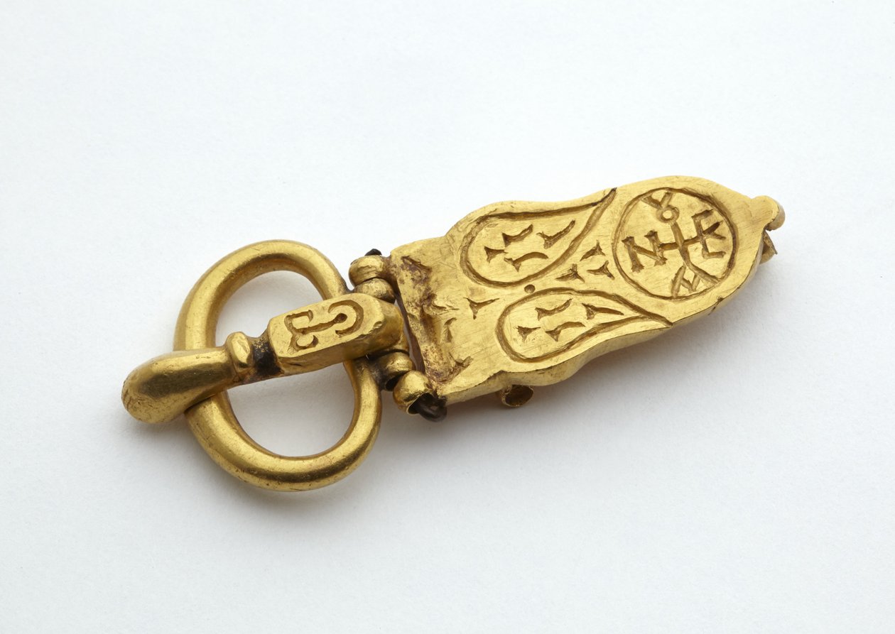 Gespe (goud) door Byzantine