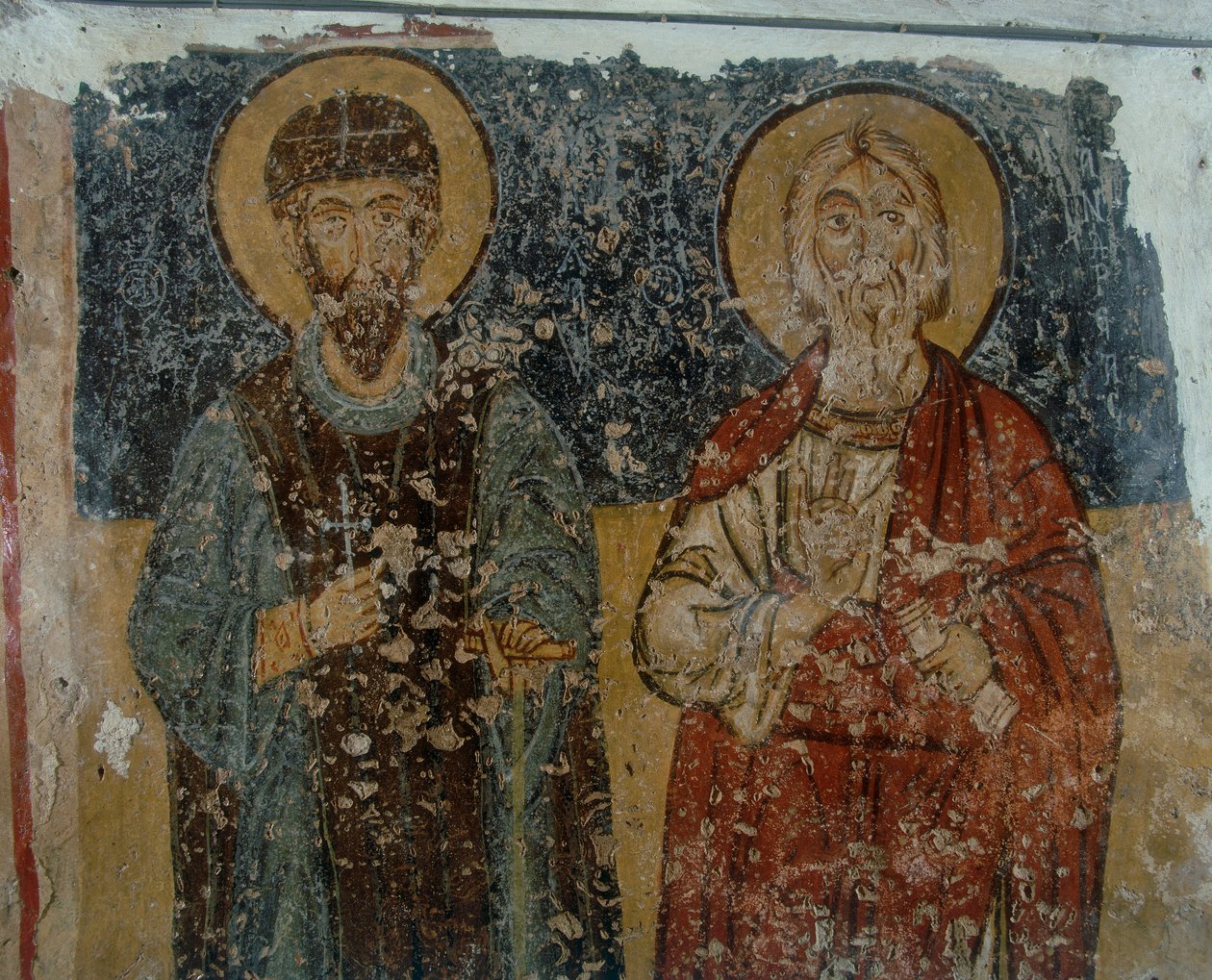Heiligen door Byzantine School