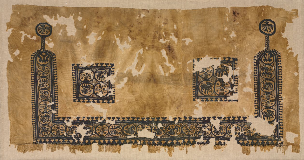 Onderste deel van een tuniek, 400s door Byzantine PeriodEgyptian