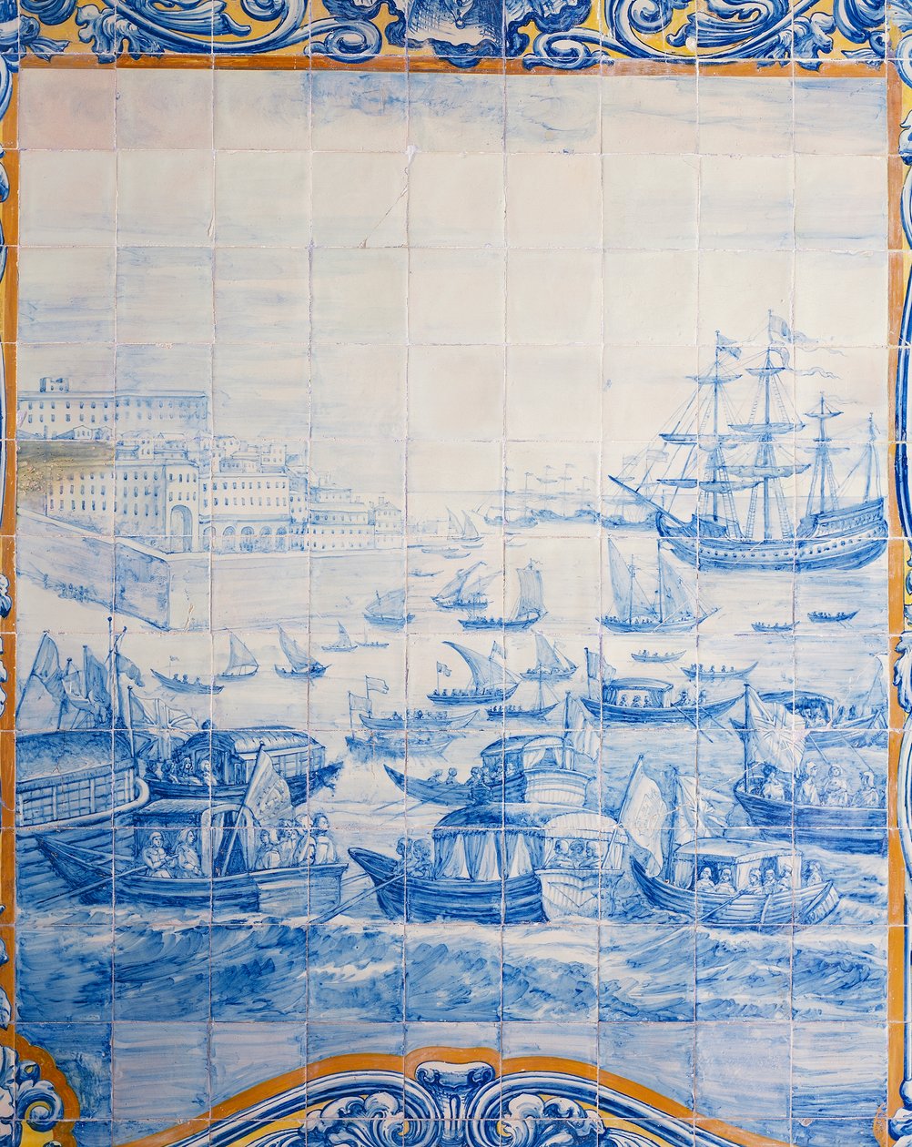 Vieringen voor het huwelijk van Catherine van Braganza met koning Charles II van Engeland, 23 april door J.B. and Brown J. Rowbotham