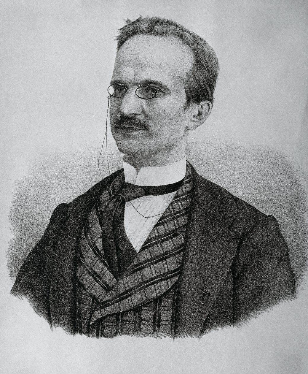 Portret van Urbano Rattazzi (1808-1873), Italiaanse politicus, lithografie door J.B. and Brown J. Rowbotham