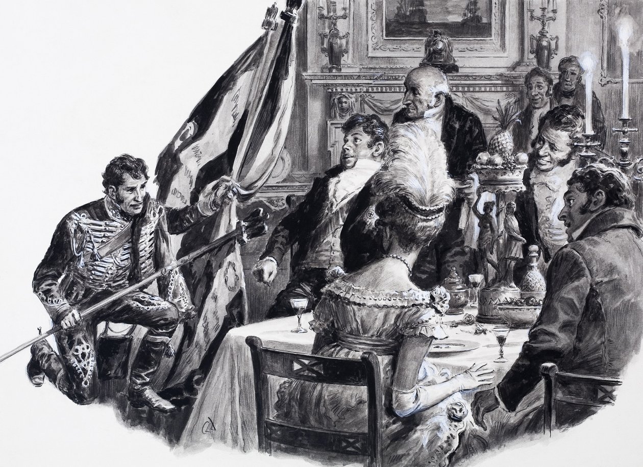 De trieste en droevige regering van George IV, uit 