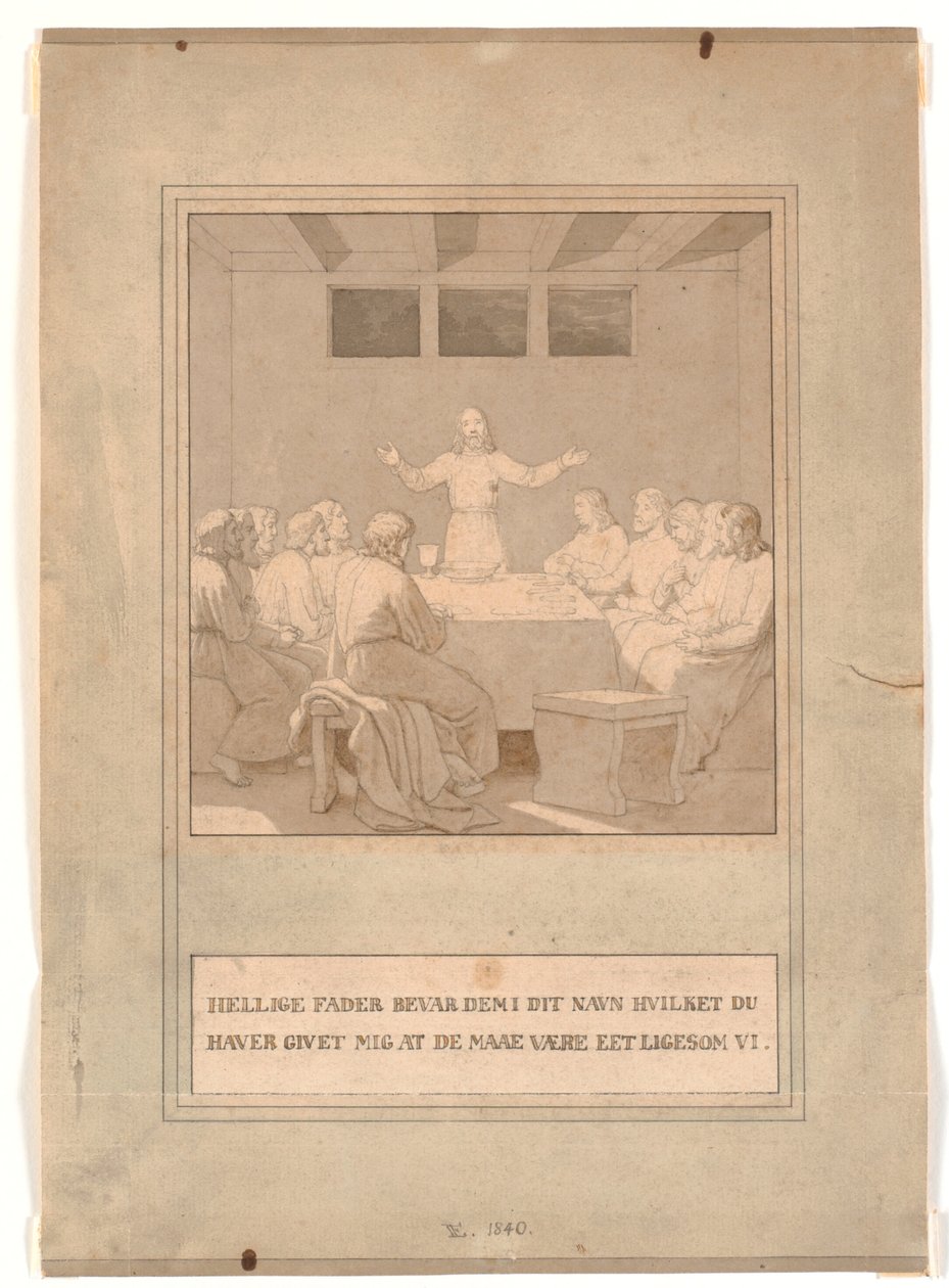 Nadveren door Christoffer Wilhelm Eckersberg