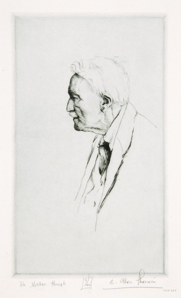 Dr. Walter Hough door C. Allen Sherwin