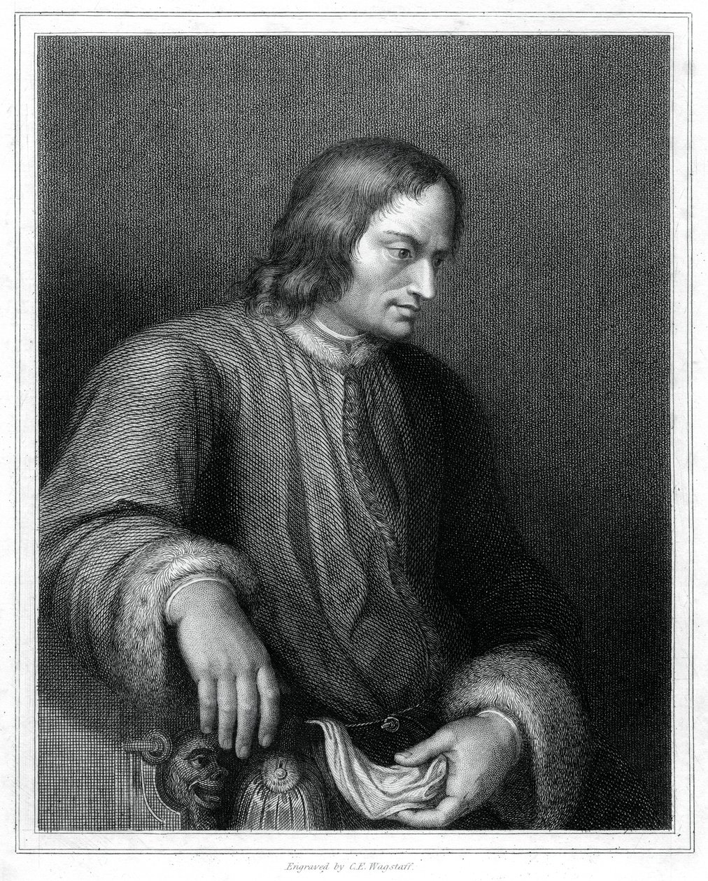 Lorenzo de Medici, Italiaanse staatsman en heerser van de Florentijnse Republiek door C. E. Wagstaff