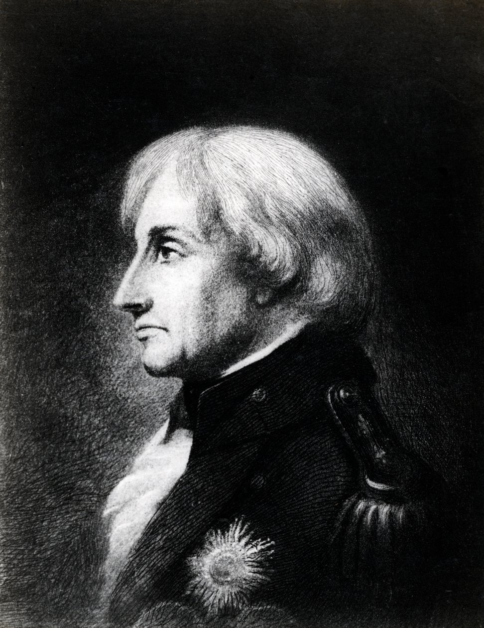 Lord Nelson in Merton House in begin september 1805, 19e eeuw door C John M Whichelo