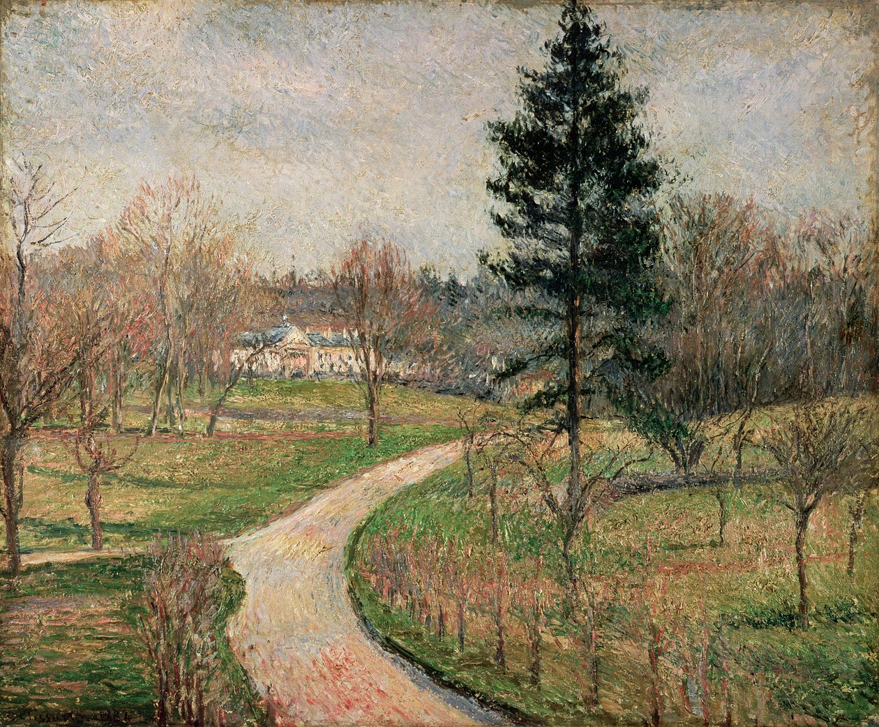 Onbekend schilderij door Camille Jacob Pissarro