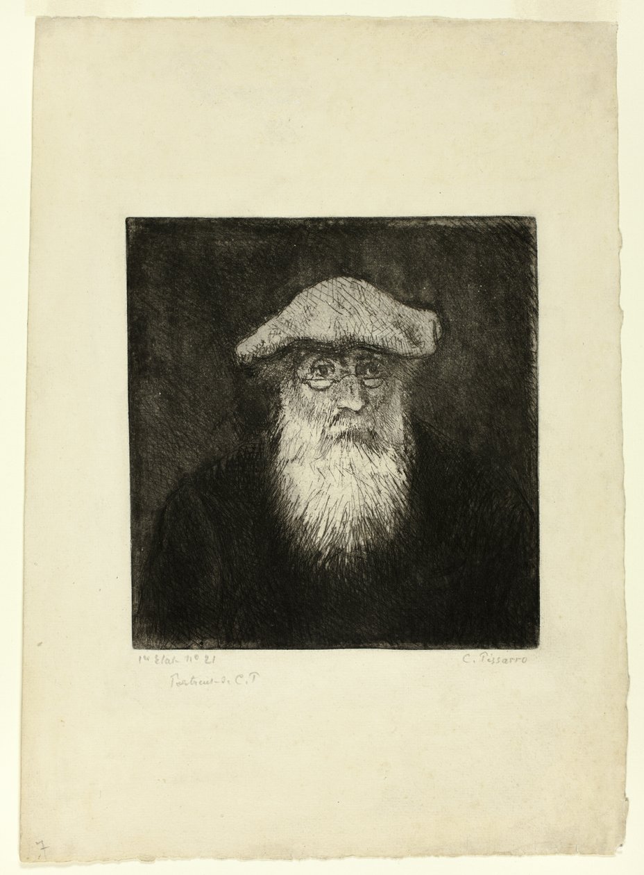 Camille Pissarro, Een Zelfportret door Camille Pissarro