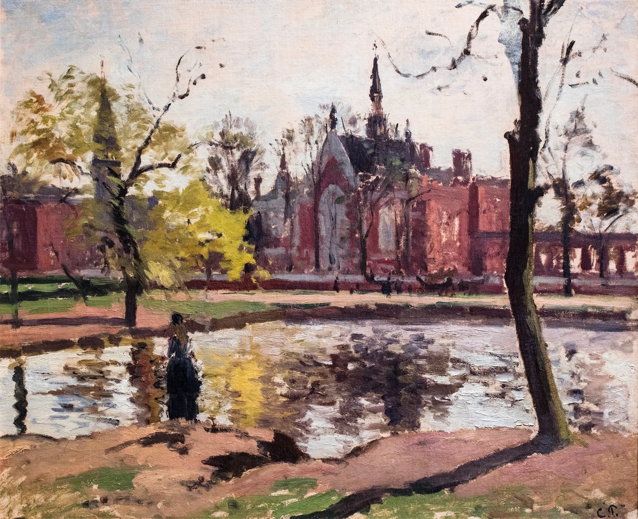 Dulwich College door Camille Pissarro