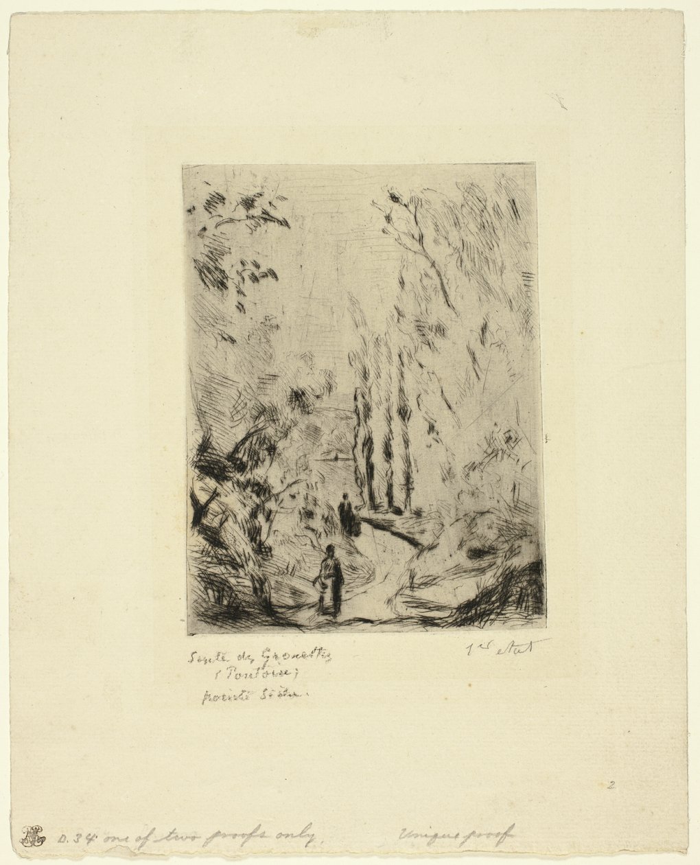 Pad door Camille Pissarro