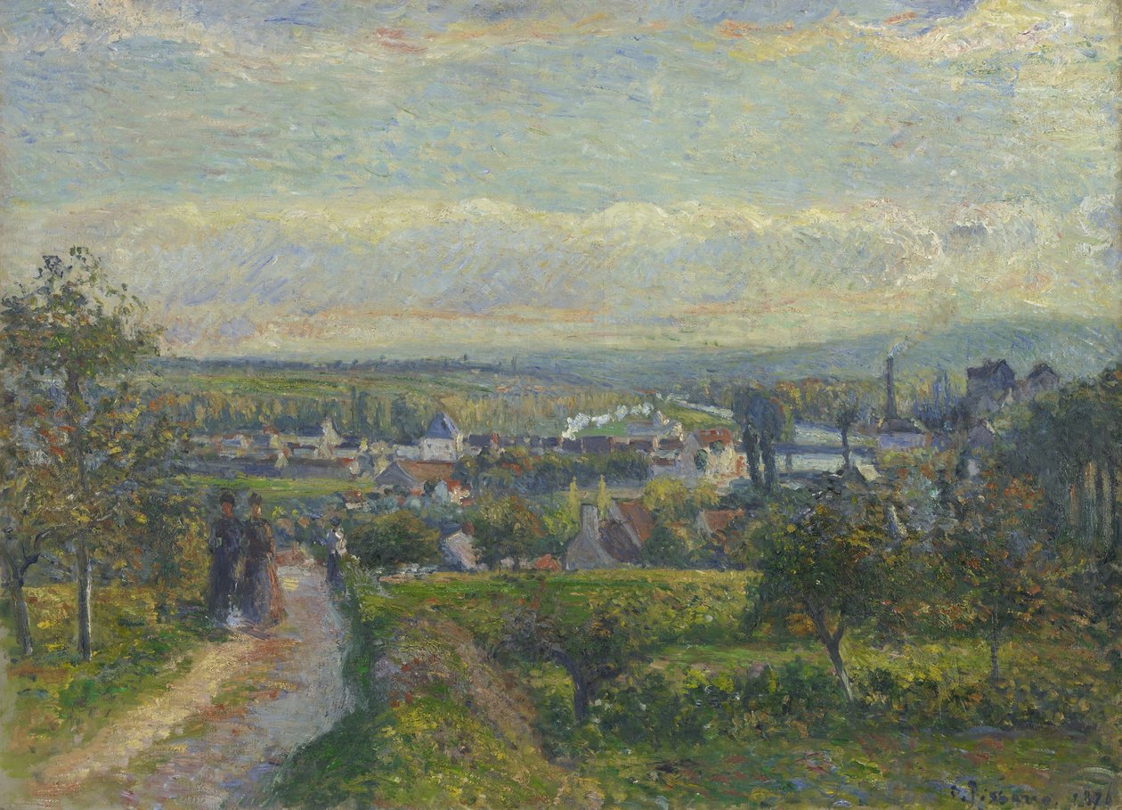 Uitzicht op Saint-Ouen-L