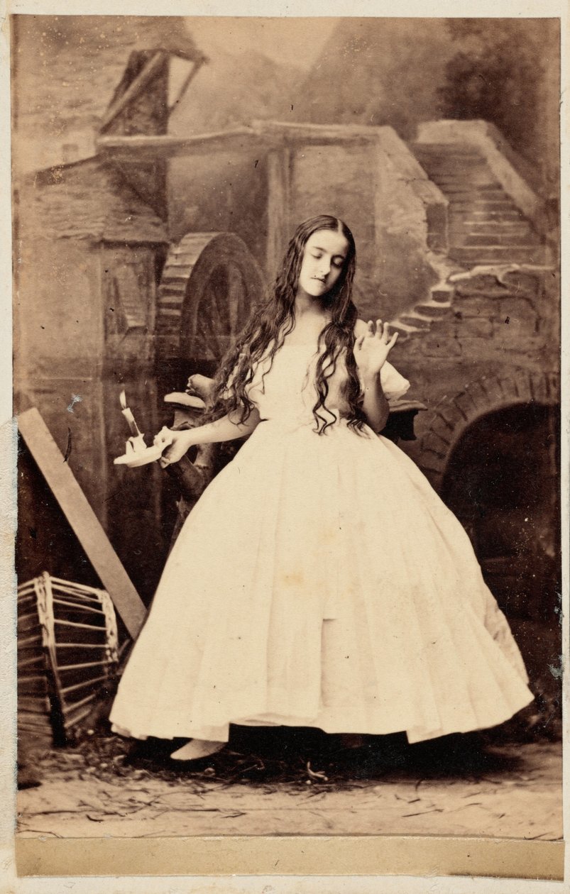 Adelina Patti,ca. 1861 (foto) door Camille Silvy