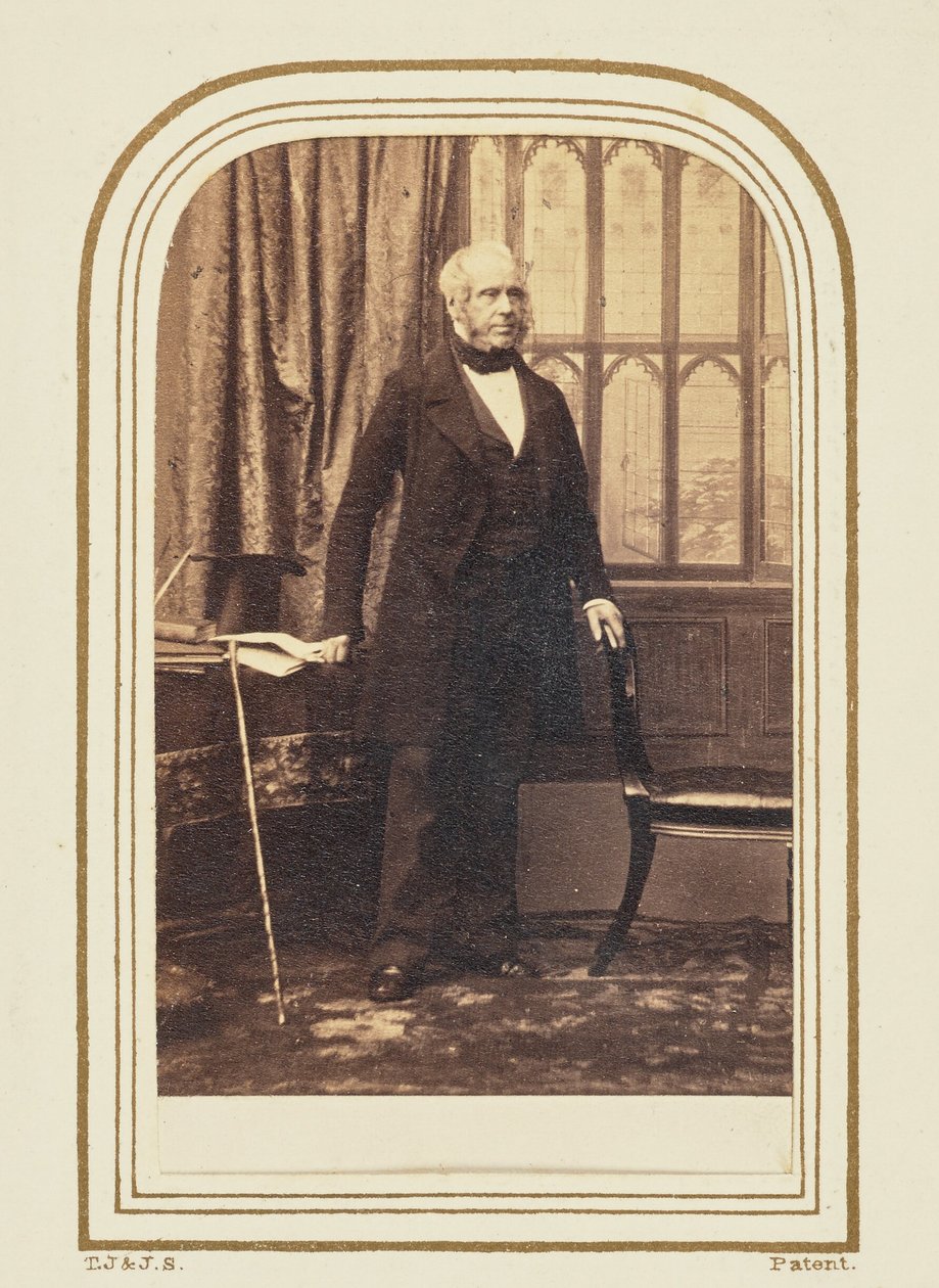 [Henry John Temple, III (1784 - 1865), Burggraaf Palmusten]. door Camille Silvy