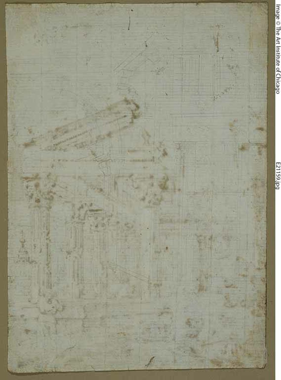 Architectonische Schetsen door Canaletto