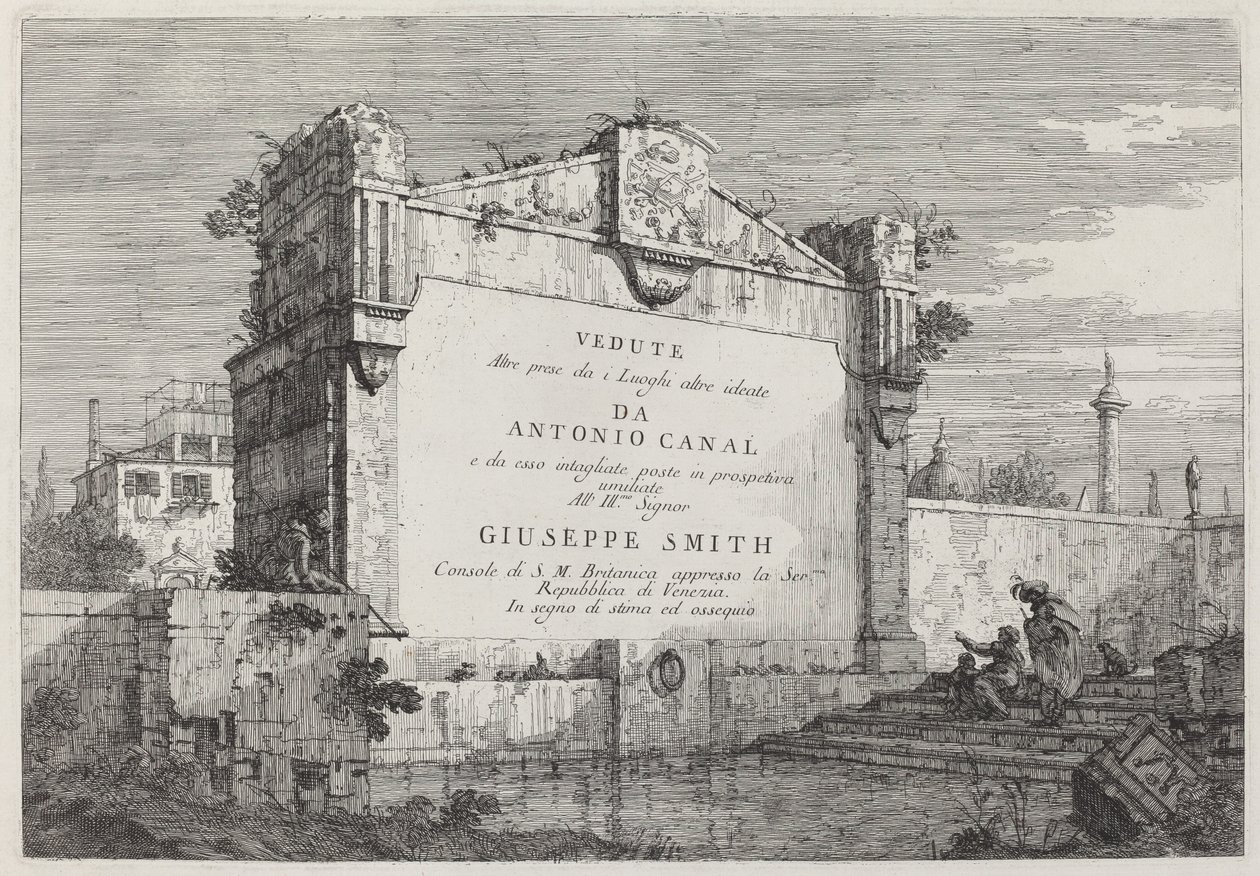 Titelplaat door Canaletto