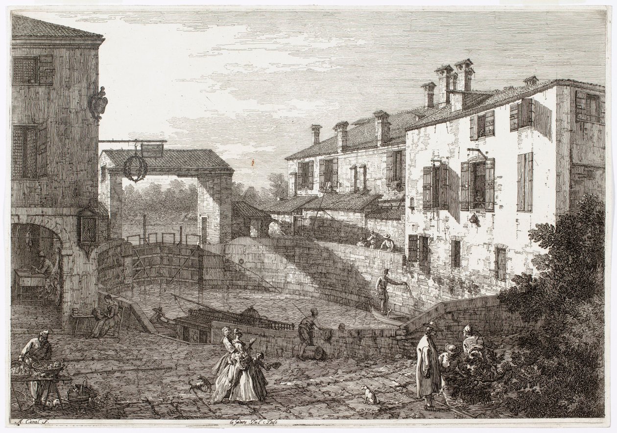 Zonder titel door Canaletto