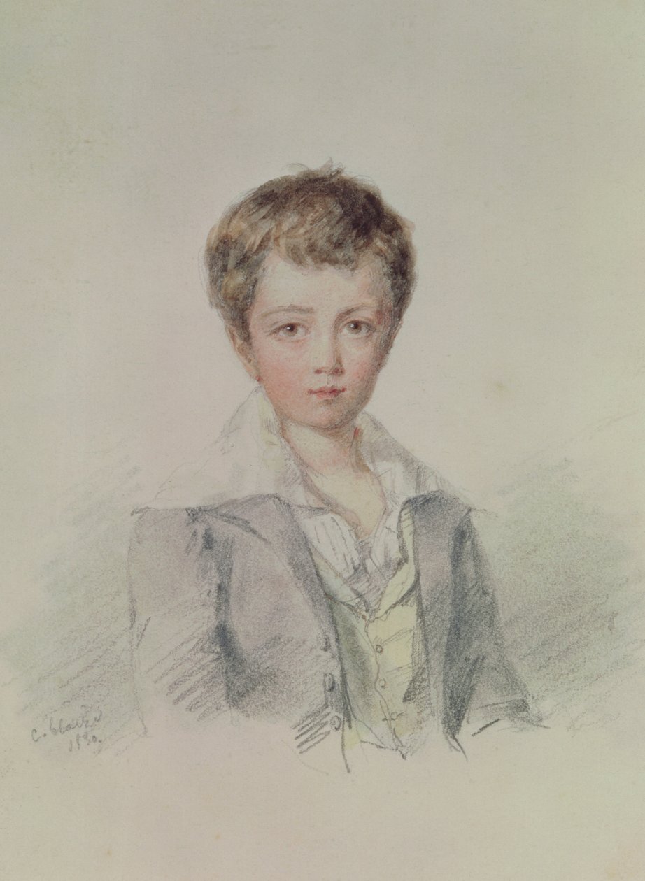 Maurice Sand (1823-89) door Candide Blaize