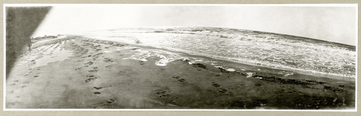 Strand bij Khan Yunis, 1917 door Capt. Arthur Rhodes