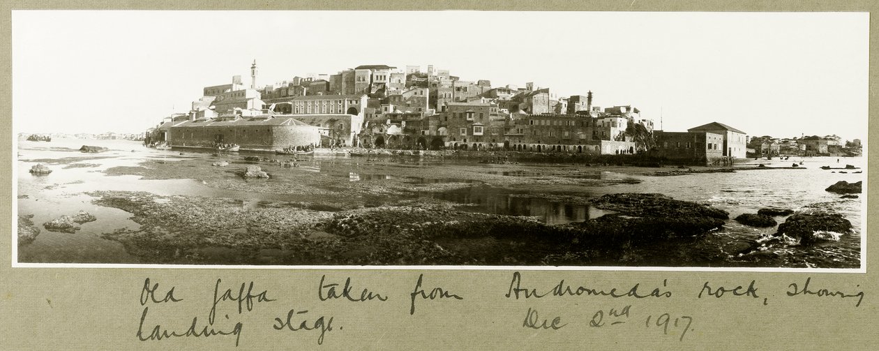 Oud Jaffa gezien vanaf Andromeda