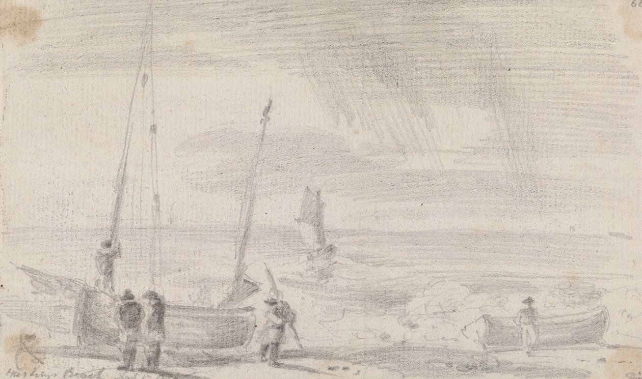 Hastings Beach, 5 november 1815 door Capt. Thomas Hastings