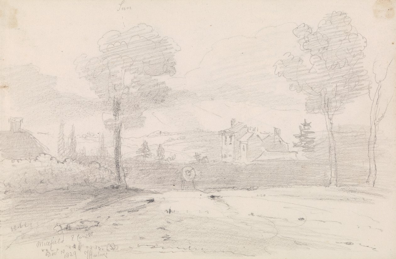 Millfield, East Cowes, 10 December 1829 door Capt. Thomas Hastings