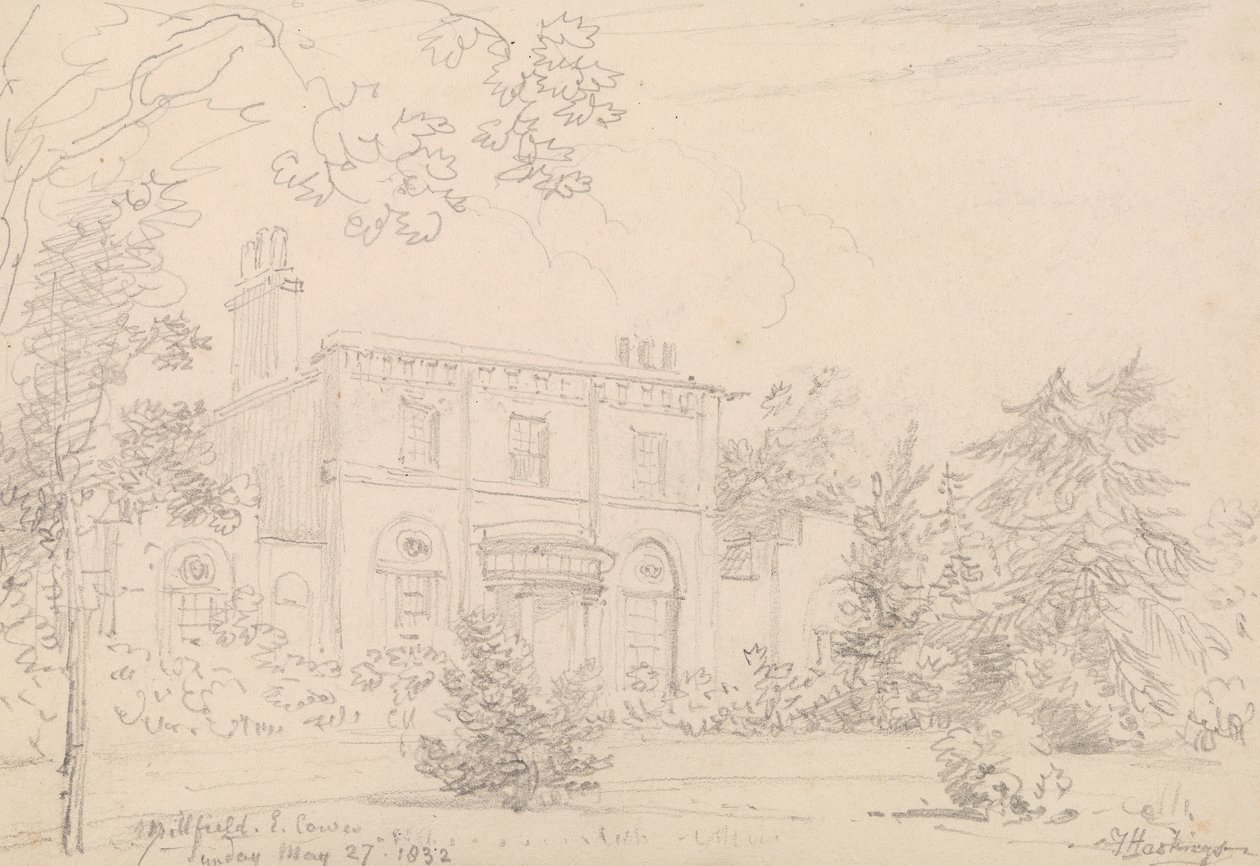Millfield, East Cowes, Zondag 27 Mei 1832 door Capt. Thomas Hastings