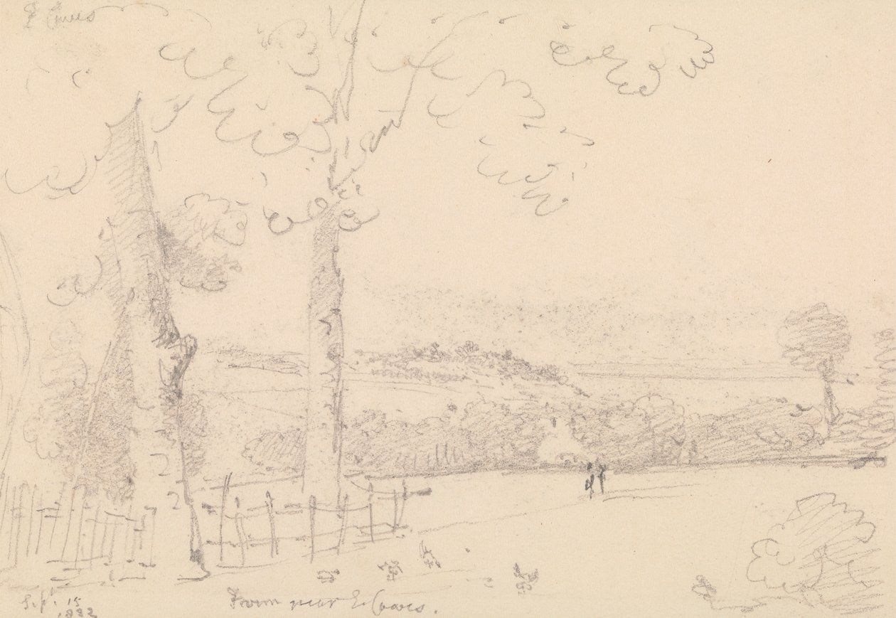 Bij East Cowes, 15 september 1832 door Capt. Thomas Hastings